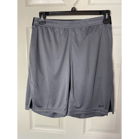 REEBOK BOYS Medium Speedwick Athletic Gray SHORTS - Picture 4 of 9